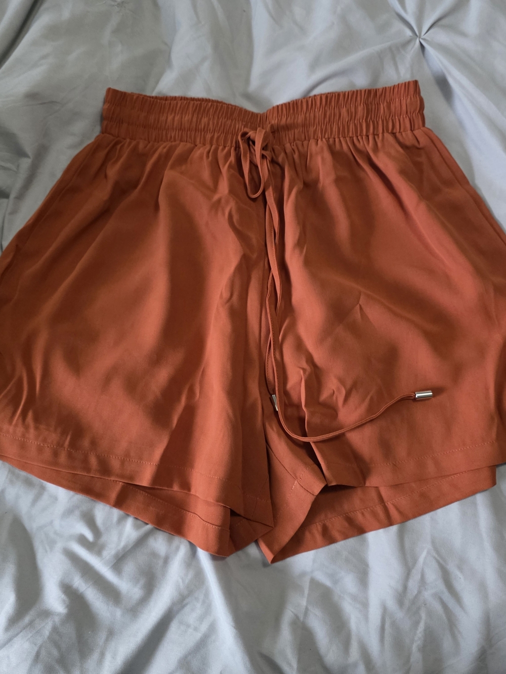 Rust Orange Women’s Drawstring Shorts